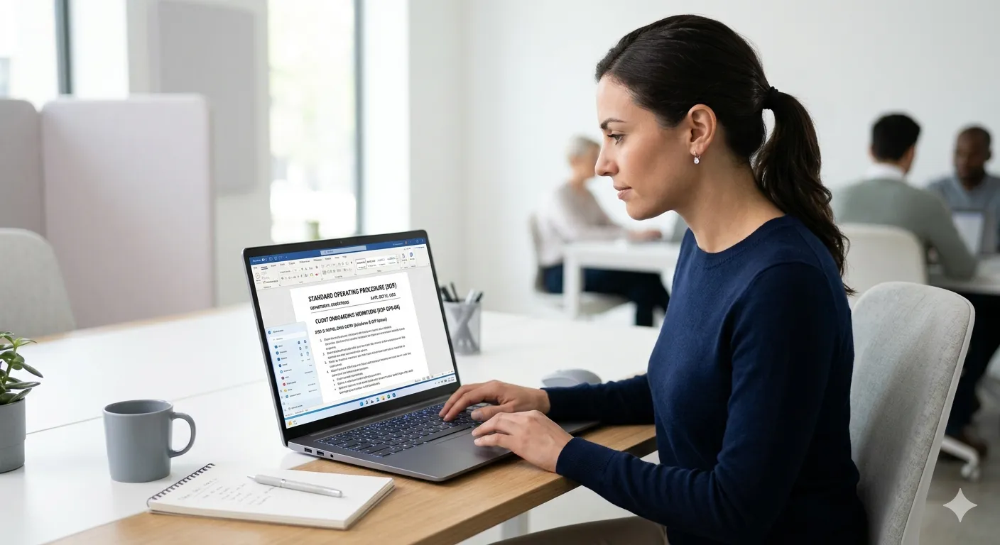 Create SOPs Dashboard